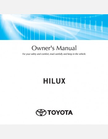 toyota hilux 2024 owners manual
